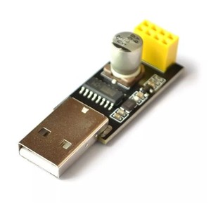 ESP01 Programmieradapter UART GPIO0 ESP-01 Adapter ESP8266 CH340G USB zu ESP8266 Serial kabelloses WLAN Entwicklungsbrett Modul - Product Image 1