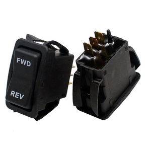 FWD REV 10A araba anahtarı 3 Pin 2 pozisyon siyah güç anahtarı otomatik araba için - Product Image 4