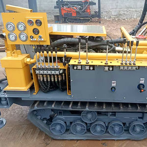 Otomatik hidrolik pnömatik 150m 160m sondaj kulesi makinesi yüksek verimlilik yüksek tork pompası Motor su kuyusu delici satılık teçhizat - Product Image 3