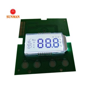 <strong>Display</strong> signage and optoelectronics 4 digits lcd i2c <strong>display</strong> hygrometer lcd 7 segmenti - Product Image 4