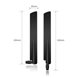 Factory Foldable Antenna Tri Band 6GHz <strong>5GHz</strong> 2.4GHz Omnidirectional RP SMA Male <strong>Wi</strong>-<strong>Fi</strong> Antennas WiFi Rubber Communication Antenna - Product Image 4
