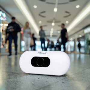 Milesight VS133 AI ToF Sensor de conteo de personas 100% Solución minorista anónima Producto de red y comunicación IOT inteligente - Product Image 1