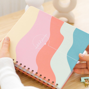 OVO Printing quaderno ispiratore personalizzato dipinto a mano e quaderno foderato con rilegatura a filo - Product Image 1
