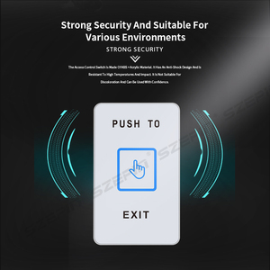 Pulsante di uscita di controllo di accesso a contatto impermeabile con interruttore a sfioramento pulsante di uscita - Product Image 5