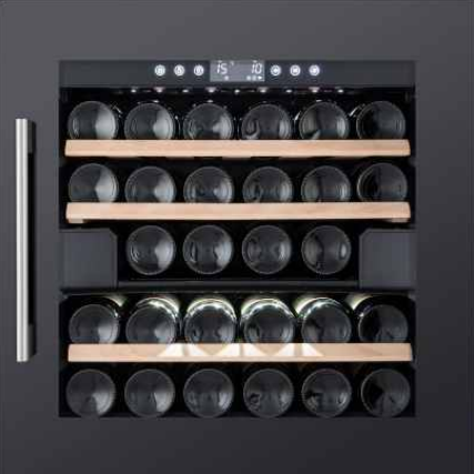 Built in 28 bottles Wine Cooler 2 zone