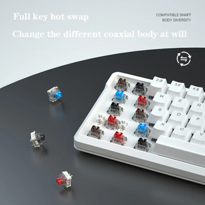 66 Key Gaming Gamer <strong>Desktop</strong> Mechanical <strong>Keyboard</strong> Wired Red Axis RGB <strong>Keypad</strong> Backlight USB Type C Optical Gaming <strong>Keyboard</strong> - Product Image 5