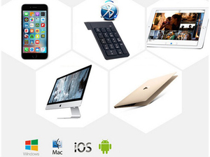Prezzo di fabbrica super sottile tastiera numerica 2.4Ghz wireless numero pad per computer