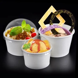 ถ้วยไอศกรีม Anbao 3ออนซ์4ออนซ์5ออนซ์6ออนซ์8ออนซ์ถ้วยแบบใช้แล้วทิ้งเคลือบ <span class=keywords><strong>pe</strong></span>/pla/pbs สองชั้น