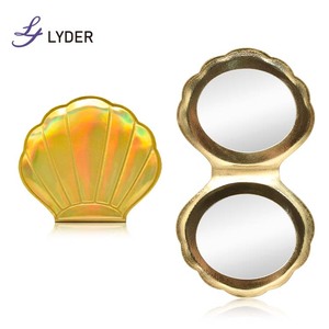 Lyder 7厘米批发橱柜镜子外壳造型赠品口袋紧凑型化妆镜1x放大直接制造商 - Product Image 6