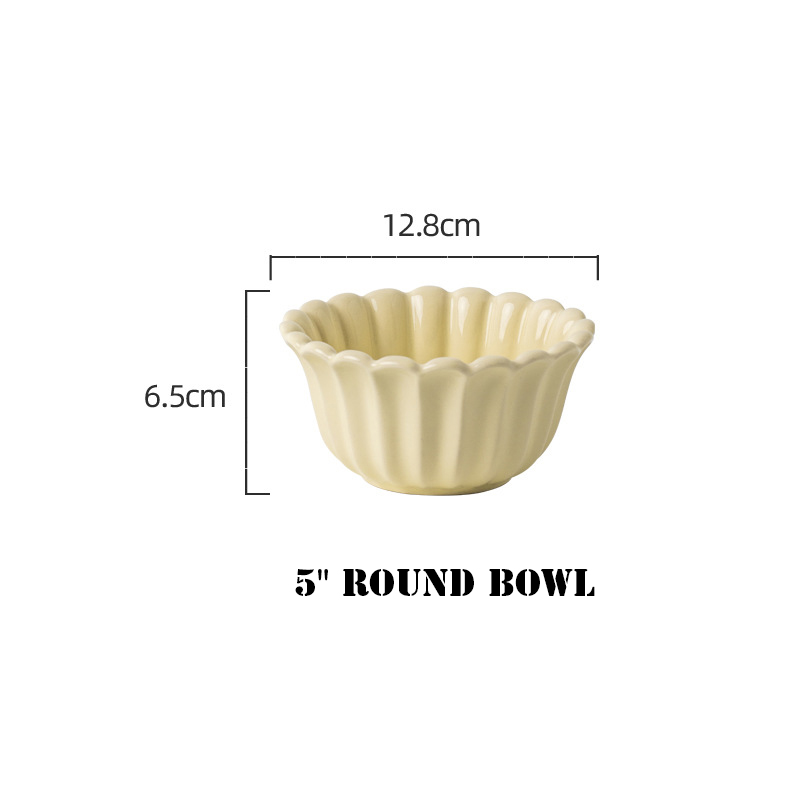 Tarte au fromage 5" - Bol rond