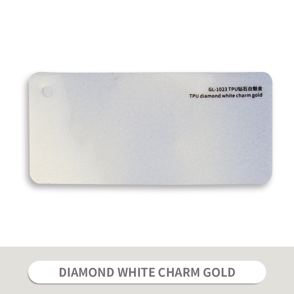 diamond white charm gold