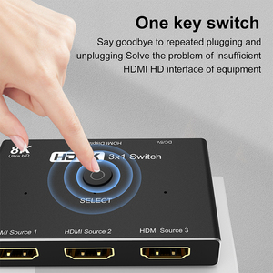 A089 Hot Sale <strong>2</strong> in <strong>1</strong> Video <strong>Hdmi</strong> <strong>Switch</strong> 8K 60hz 4K 120hz 2x1 <strong>HDMI</strong> <strong>2</strong>.<strong>1</strong> <strong>Switch</strong> Box 8K <strong>2</strong> <strong>Input</strong> <strong>1</strong> <strong>Output</strong> <strong>HDMI</strong> Switcher - Product Image 6