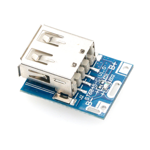5VブーストDIY USB充電器LEDディスプレイパワーモジュールとリチウムLiPoバッテリー充電ボード134N3PプログラムIC - Product Image 4