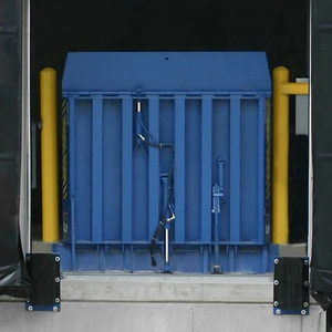 Plataforma hidráulica de 8T Nivelador de muelle vertical Logística Almacén Seccional Rampa de muelle industrial Nivelador de muelle de carga - Product Image 6
