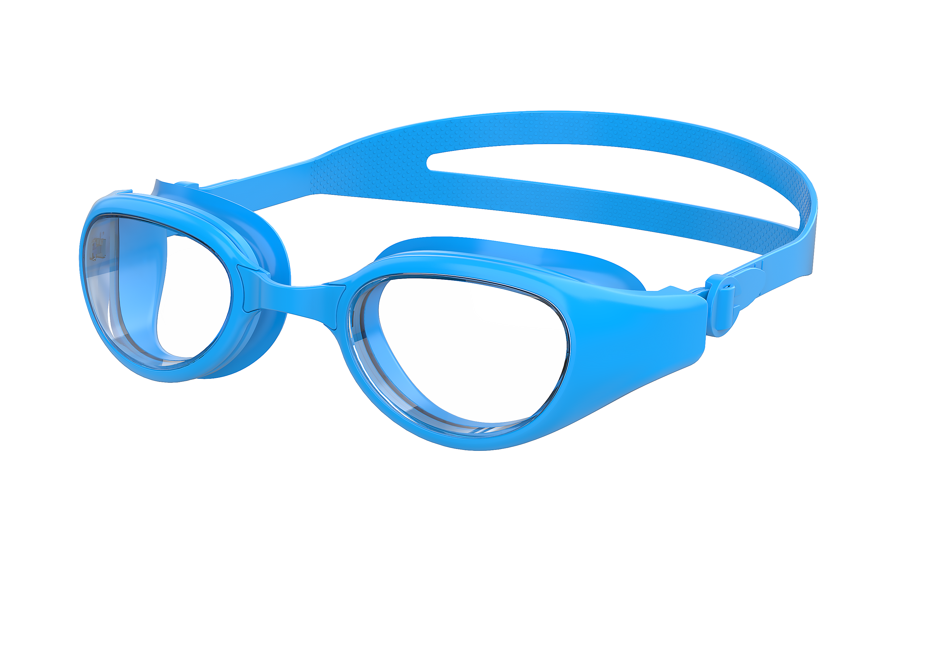 Verre clair - Bleu