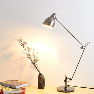 夹钳摆臂阅读台灯护眼台灯现代建筑师家用办公学习台灯 - Product Image 5