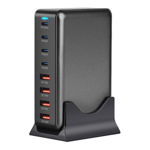 320W USB C充電器タイプC PD 100W 65W GaN急速充電4 USB-C + 4 USB-A 8ポート携帯電話タブレット用デスクトップ充電器ステーション - Product Image 3