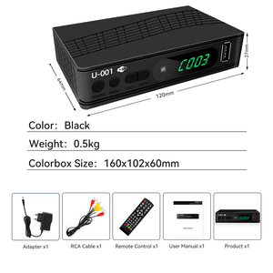 Dvb-t2/c karasal Tv alıcısı Dvb-t2 H.264 dijital Tv alıcısı uzaktan alıcı dijital Terrestre dvb t2 Set top Box - Product Image 4