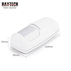 DAYTECH inalámbrico de 433MHz Sensor PIR Detector de infrarrojos casa Sistema de alarma de seguridad de trabajo con el sistema de alarma GSM en nuestra tienda - Product Image 3