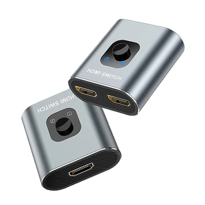 OEM 2 puertos 2 en 1 salida 4K bidireccional para HDMI Splitter 2x1 4K60HzBi Conmutador bidireccional direccional Conmutador HDMI