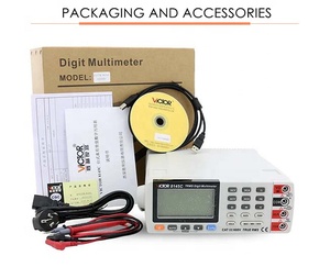 VICTOR8145Cデジタルベンチマルチメーター大型LCDディスプレイ22000カウントUSB電気デジタルマルチメーターを備えた真のRMSオートレンジ - Product Image 6