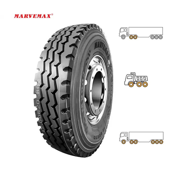 Marvemax ยางรถบรรทุกเชิงพาณิชย์12 00R20ผลิตจากประเทศจีน