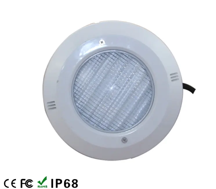 Luz LED subacuática IP68 Par para piscina, con PC/316SS nicho/carcasa