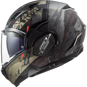 LS2 FF900 valiant II kPa หมวกกันน็อคมอเตอร์ไซค์แบบพับได้180องศาพร้อมกระบังหน้าคู่วัสดุ ABS casco Moto ใหม่พร้อมกล่องบรรจุ - Product Image 3
