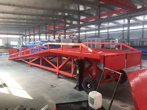 Yard <strong>Ramp</strong> for <strong>Loading</strong> and <strong>Unloading</strong> Container Use Movable Side <strong>Loading</strong> <strong>Dock</strong> <strong>Ramp</strong> for Forklift - Product Image 5