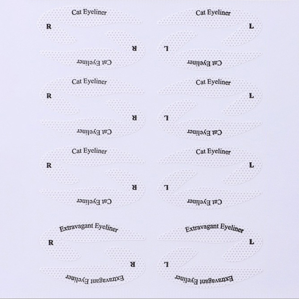 Cat-Eyeliner-1 feuille (4 paires)