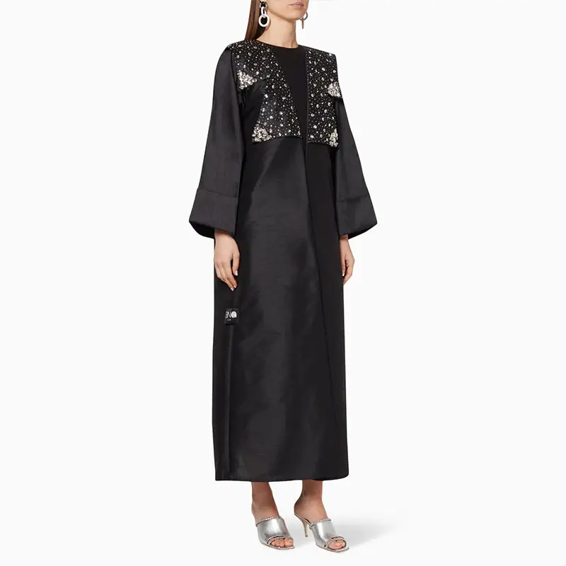 Robe musulmane pour femmes, nouvelle mode, dubaï, Kaftan arabe, Robe turque, Kimono ouvert, Cardigan