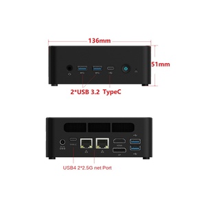 Mini ordenadores AMD R7 7840HS con tipo C Mini PC gráficos integrados Radeon 780M Wifi 6 BT 5,2 cables de la UE para instalar buena ram - Product Image 5