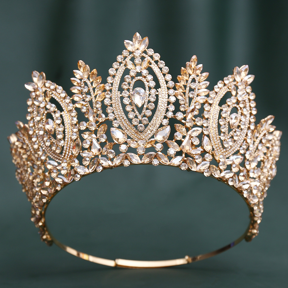 Diamante champán lleno de oro Kc