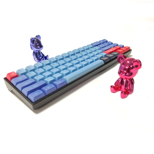 <strong>Custom</strong> LED Backlit Anti-Ghosting Mechanical Game <strong>Keyboard</strong> Ergonomic Hot-Swappable Keypad with DIY Keycap for Desktop and Tablet - Product Image 2