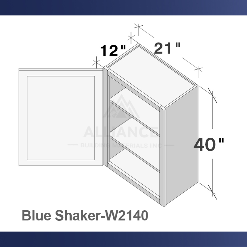 H Blue Shaker-W2140