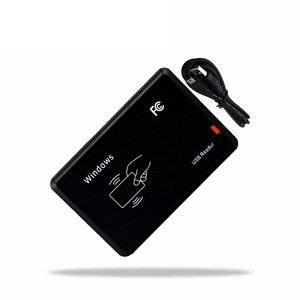 13.56MHz USB <strong>Interface</strong> ABS Material RFID Desktop <strong>Card</strong> <strong>Reader</strong> for Access Control - Product Image 1