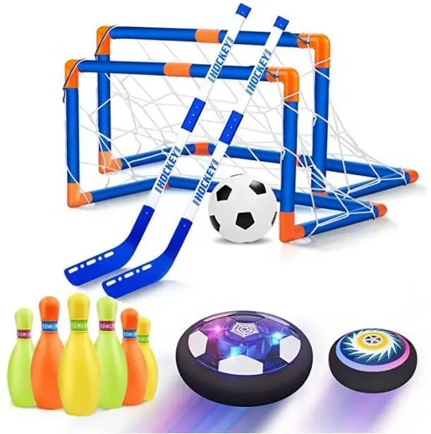 Bola mainan grosir, mainan olahraga suspensi udara sepak bola Hover murah hadiah promosi mainan bola sepak bola