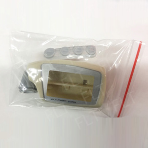 Trắng Không Có Sesher-Khan Trường Hợp Keychain Cho Nga 5 2-Way Báo Động Xe LCD Điều Khiển Từ Xa M5 M902F/M903F Vỏ Chìa Khóa - Product Image 6