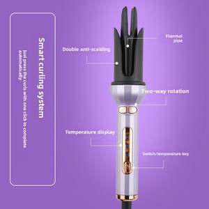 Automatic Ceramic Curling Iron for Home Use Multi-Functional Hair-Friendly Large <strong>Waves</strong> Lazy <strong>Rotating</strong> Curling Wand New - Product Image 3