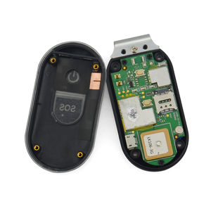 黑色迷你防水 GSM GPS 跟踪器定位器实时跟踪装置为儿童宠物狗狗车辆个人 SOS gprs 跟踪器 - Product Image 3