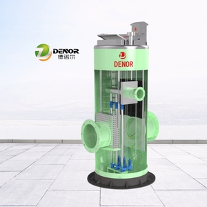 Trạm bơm nước mưa tích hợp sợi thủy tinh hiệu quả cao với điều khiển thông minh đúc sẵn bơm thoát nước đô thị - Product Image 2