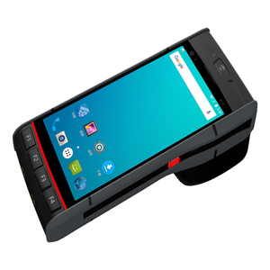 Terminal de datos portátil Android POS PDA resistente con escáner de código de barras 1D 2D QR Capacidades de impresión de lector NFC RFID - Product Image 5