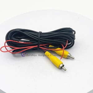 定制同轴音频电缆组件，用于汽车音频电源TRS至双RCA，用于扬声器和显示器3 RCA至2 RCA适配 - Product Image 4