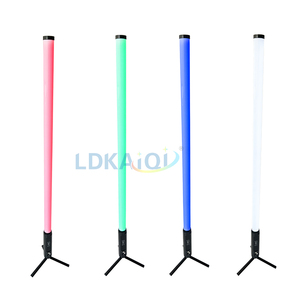 Batería impermeable de 360 grados, control remoto inalámbrico y aplicación, tubo de luz led pixel, RGBWA, 5 en 1 - Product Image 1