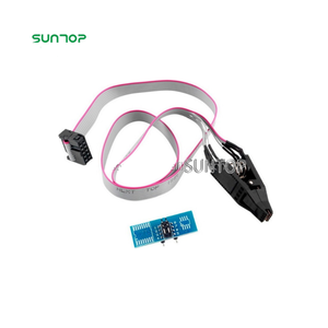 <strong>SOP8</strong> Flash <strong>Chip</strong> IC Test Clips <strong>Socket</strong> Adpter BIOS/24/25/93 <strong>Programmer</strong> - Product Image 1