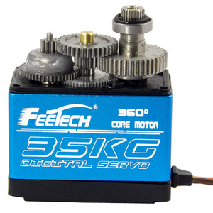 35kg Magnetic <strong>Encoder</strong> Multi Turn 0-360 Degree <strong>Controllable</strong> Programmable Servo FT6335M for Robot STEM Education CircuitPython - Product Image 3