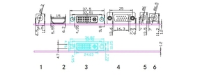 M.NT68676.3 driver <strong>board</strong> support Dual LVDS with 1920*1080@60HZ, support <strong>VGA</strong> signal <strong>input</strong>,driver <strong>board</strong> - Product Image 6