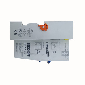 100% Novo Original Beckhoff EK1100 PLC Módulo Controlador Equipamento de Automação de Entrada Digital para Motoristas Motor Beckhoff