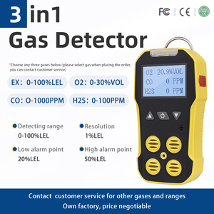 Analizzatori di Gas Lango CO2 H3S O2 NH3 per un monitoraggio accurato allarme multi sensore di gas rilevatore analizador de Gas - Product Image 5