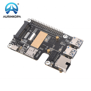 PCIe expansion board to MiniPCIe 4G/Gigabit <strong>Ethernet</strong>/USB 3.2 Gen1 expansion board <strong>Raspberry</strong> <strong>Pi</strong> 5 Multi-system Compatibility - Product Image 2